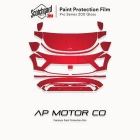 Apmc20011766 3m Pro Precut Paint Protection Clear Bra Ppf For Hyundai Kona Electric 2024-2026