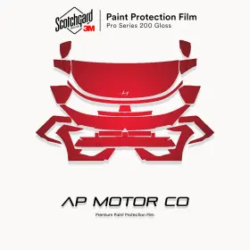 Apmc20011767 3m Pro Series Precut Paint Protection Film Ppf For Hyundai Kona N-line 2024-2026