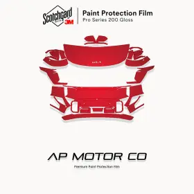 Apmc20011784 3m Pro Precut Paint Protection Film Clear Bra Ppf For Kia Ev9 Gt Line 2024-2026