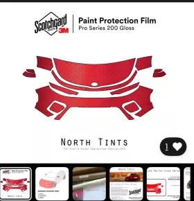 Nt-727270 3m Pro Series Precut Paint Protection Film Clear Bra Ppf For Kia Soul 2020-2022