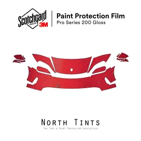 Nt-78510 3m Precut Pro Series Paint Protection Film Clear Bra Ppf For Porsche Taycan 2025