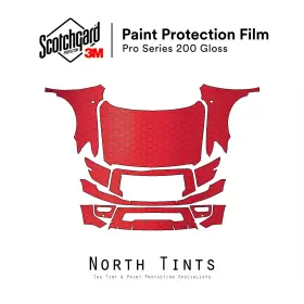 Nt-8368591 3m Pro Precut Paint Protection Film Clear Bra Ppf For Nissan Titan 2020-2024