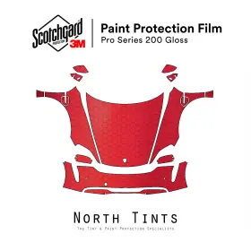 Nt-8368611 3m Porsche Taycan Cross Turismo 21-2023 Pro Precut Protection Film Clear Bra Ppf