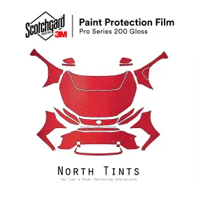 Nt-8368627 3m Toyota Bz4x 2023-2025 Pro Series Precut Paint Protection Film Clear Bra Ppf