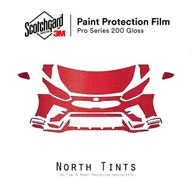 Nt-8968062 3m Pro Series Precut Paint Protection Ppf Clear Bra For Kia Forte 5 2019-2020