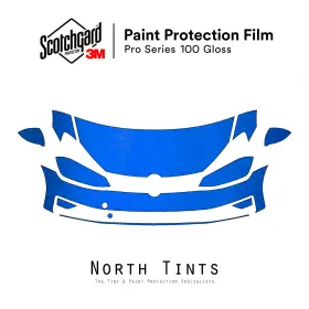 Nt100137793 3m Volkswagen Golf Alltrack 2017-2019 Pro Series Precut Paint Film Clear Bra Ppf