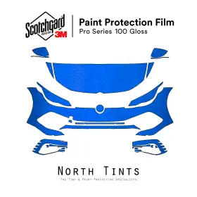 Nt100137798 3m Volkswagen Golf R 2022-2025 Pro Precut Paint Protection Film Clear Bra Ppf