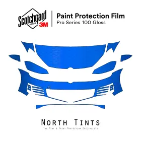 Nt100137801 3m Volkswagen Gti 2015-2017 Pro Precut Paint Protection Film Clear Bra Ppf Kit