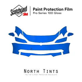 Nt100137804 3m Volkswagen Jetta 2011-2015 Pro Precut Paint Protection Film Clear Bra Ppf Kit
