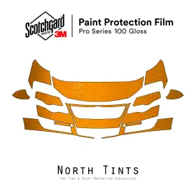Nt100137813 3m Volkswagen Passat 2006-2011 Pro Series Precut Paint Protection Film Clear Bra