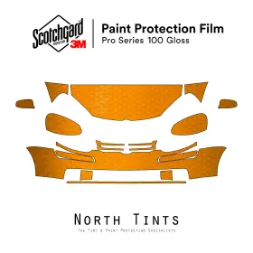 Nt100137820 3m Volkswagen Rabbit 2006-2009 Pro Series Precut Paint Protection Film Clear Bra