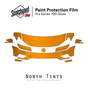Nt100137824 3m Volkswagen Tiguan 2018-2021 Pro Series Precut Paint Protection Film Clear Bra