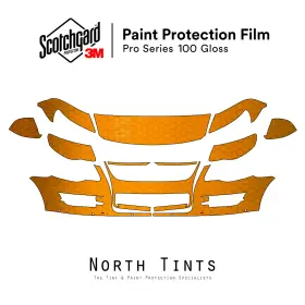 Nt100137828 3m Volkswagen Touareg 2007-2010 Pro Series Precut Paint Film Clear Bra Ppf Kit