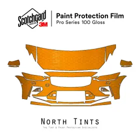 Nt100137837 3m Volvo S60 R-design 2019-2025 Pro Series Precut Paint Protection Clear Bra Ppf