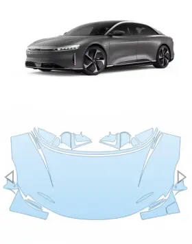 Nt200127577 3m Lucid Air 2022-2025 Ppf Pre-cut Full Front Paint Protection Film Clear Bra