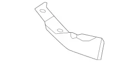 74106-tya-a01 Acura Genuine Protect Plate