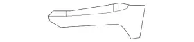 74108-tya-a00 Acura Genuine Protect Plate