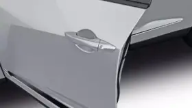 Acura Oem Accessories 08p20-tjb-2g0 Genuine Door Edge Guards - Liquid Carbon Metallic