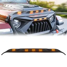 American Modified Amjpca00204 Front Hood Protector Stone Guard W