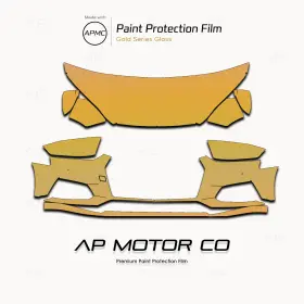 Apmcg10027 Ap Motor Co Audi A5 2018-2019 Precut Paint Protection Film Clear Bra Ppf Kit