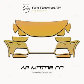Apmcg10039 Ap Motor Co Audi Q5 2018-2020 Precut Paint Protection Film Clear Bra Ppf Kit