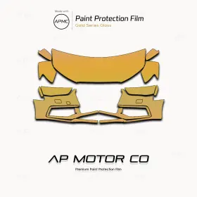 Apmcg10056 Ap Motor Co Audi S4 2013-2016 Precut Paint Protection Film Clear Bra Ppf Kit
