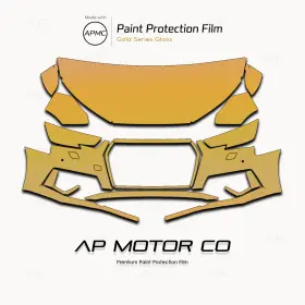 Apmcg10109 Ap Motor Co Audi A4 S-line 2019 Precut Paint Protection Film Clear Bra Ppf Kit