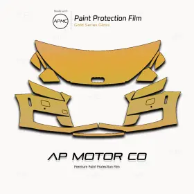 Apmcg10215 Ap Motor Co Audi Tt 2016-2018 Precut Paint Protection Film Clear Bra Ppf Kit