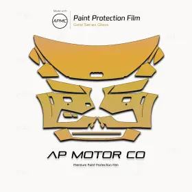 Apmcg10221 Ap Motor Co Audi Tt S-line 2016-2018 Precut Paint Protection Film Clear Bra Ppf Kit
