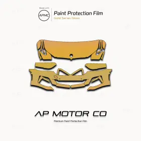 Apmcg10234 Ap Motor Co Bmw 5 Series M-sport 2021-2023 Precut Paint Protection Film Clear Bra Ppf