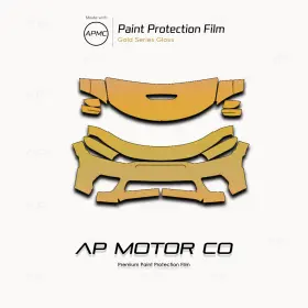 Apmcg10468 Ap Motor Co Dodge Charger Scat Widebody 20-2023 Precut Paint Protection Film Clear Bra Ppf