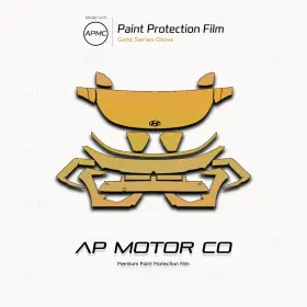 Apmcg10771 Ap Motor Co Precut Paint Protection Film Clear Bra Ppf For Hyundai Kona N-line 2024-2026