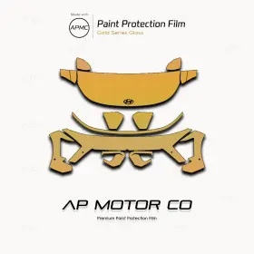 Apmcg10778 Ap Motor Co Precut Paint Protection Film Clear Bra For Hyundai Kona 2024-2026