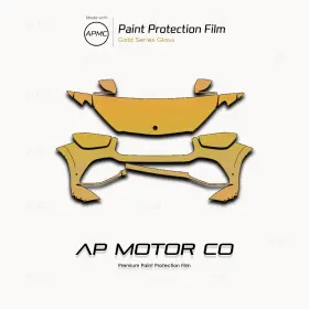 Apmcg11303 Ap Motor Co Mercedes Benz Gle Amg Line 2024-2026 Precut Paint Protection Film Ppf Clear Bra