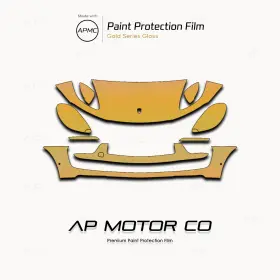 Apmcg11471 Ap Motor Co Porsche Macan 2022-2026 Precut Paint Protection Film Clear Bra Ppf
