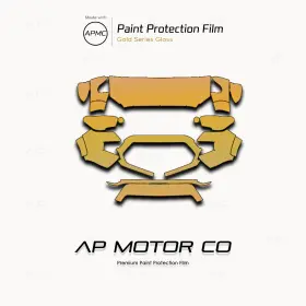 Apmcg11714 Ap Motor Co Toyota Tacoma 2016-2023 200 Paint Protection Film Clear Bra Ppf