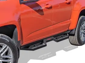 Wb20dji8b Aps Side Armor Ds Drop Step Nerf Bars-black For 07-21 Tundra Crewmax