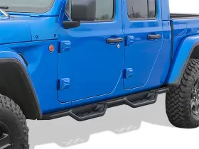 Wb20nji7b Aps Side Armor Drop Step Nerf Bars-black For 07-21 Tundra Double
