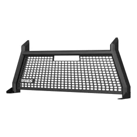 1110104 Aries Advantedge Black Aluminum Headache Rack Window Protection Part#