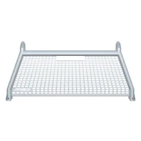 1110207 Aries Headache Rack Window Protection Cab Chrome Aluminum Advantedge #3