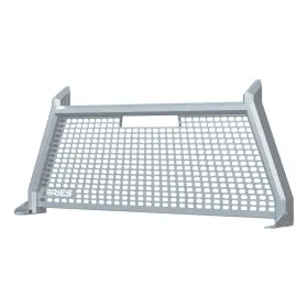 1110207 Aries Headache Rack Window Protection Cab Chrome Aluminum Advantedge