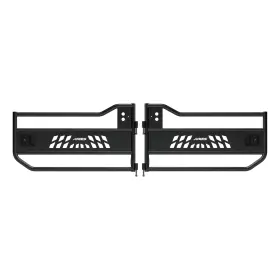1500200 Aries Black Aluminum Front Tube Half Doors For Jeep Wrangler Jl Gladiator