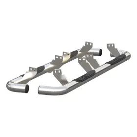 204075-2 Aries 3-inch Round Polished Stainless Steel Nerf Bars No-drill