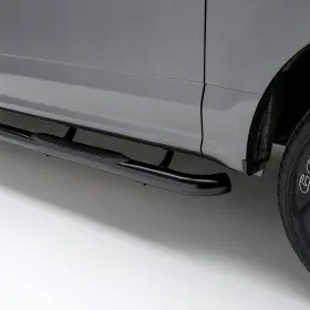 209019 Aries 3 Inch Black Steel Side Bars For Select Nissan Frontier Suzuki Equator