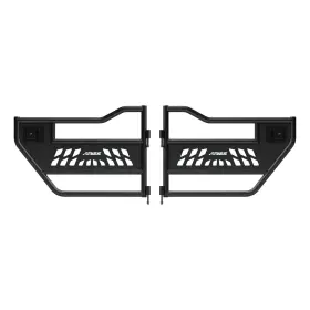 2500200 Aries Tube Half Doors Black Aluminum Rear For Jeep Wrangler Jl / Gladiator