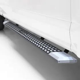 2555011 Aries Advantedge 53 Inch Chrome Aluminum Steps For Select F150 F250 F350