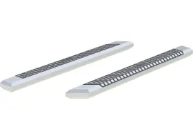 2555026 Aries Advantedge Chrome Aluminum 91 Inch Truck Running Boards