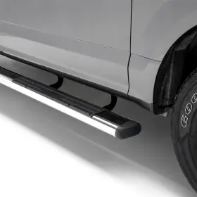 4444032 Aries 6 Inch X 91 Polish Stainless Oval Side Bars For Select Toyota Tundra