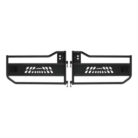 Ar15009 Aries Front Tubular Doors Textured Black Aluminum Set 2 For 2007-18 Wrangler Jk
