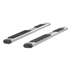 S2885 Aries Automotive Step Bars Oval 6 Inch Stainless Steel Polished Pair
